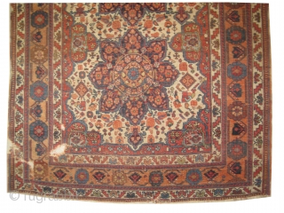 
Afshar Persian circa 1910. Antique, collector's item, Size: 170 x 128 (cm) 5' 7" x 4' 2"  carept ID: RSZ-9 
the knots are hand spun wool, the warp and the weft  ...