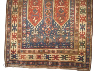 	


Anatolian Konya knotted circa in 1880 antique. Collector's item. Size: 240 x 130 (cm) 7' 10" x 4' 3"  CarpetID: H-414 
High pile in good condition, four holes are already repaired,  ...