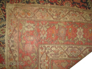 Malaier Persian circa 1910  Size: 296 x 151 (cm) 9' 8" x 4' 11"  carpet ID: RSZ-8 
the knots are hand spun wool, the black color is oxidized, the pile  ...