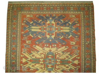 	


Tchelaberd Caucasian Soumak woven circa in 1930, semi antique, Size: 165 x 127 (cm) 5' 5" x 4' 2" CarpetID: A-1005
Woven with hand spun wool, in perfect condition, very fine woven with  ...