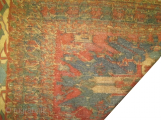 	


Tchelaberd Caucasian Soumak woven circa in 1930, semi antique, Size: 165 x 127 (cm) 5' 5" x 4' 2" CarpetID: A-1005
Woven with hand spun wool, in perfect condition, very fine woven with  ...