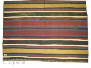 
Shirvan Caucasian woven circa in 1870 antique. Collector's item, Size: 266 x 162 (cm) 8' 9" x 5' 4"  carpet ID: A-332
In good condition except one oxidized place to be repaired,  ...