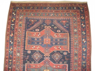 	


Fachralo-Kazak Caucasian knotted circa in 1905 antique, collector's item, 234 x 147 (cm) 7' 8" x 4' 10"  carpet ID: K-3229
The warp and the weft threads are wool, the knots are  ...