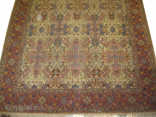 Tabriz Persian 1930 semi antique, Size: 330 x 250 (cm) 10' 10" x 8' 2"  carpet ID: GUR-2
vegetable dyes, the black color is oxidized, the knots are hand spun wool, the  ...