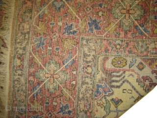 Tabriz Persian 1930 semi antique, Size: 330 x 250 (cm) 10' 10" x 8' 2"  carpet ID: GUR-2
vegetable dyes, the black color is oxidized, the knots are hand spun wool, the  ...