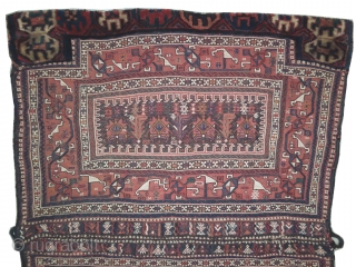 


Baktiar saddle bag, knotted circa in 1924, semi antique, collectors item, 154 x 114 (cm) 5' 1" x 3' 9"  carpet ID: BRDI-38
The knots, the warp and the weft threads are  ...