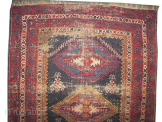 
Kouba Caucasian knotted circa in 1915 antique, collector's item, 158 x 115 (cm) 5' 2" x 3' 9"  carpet ID: K-5611
The black knots are oxidized, the knots are hand spun wool,  ...