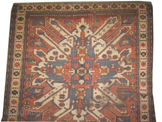 

Tchelaberd-Kazak Caucasian, knotted circa 1885, antique, collectors item, 134 x 217 cm, ID: K-4230
Vegetable dyes, the black knots are oxidized, the knots are hand spun lamb wool, the warp and the weft  ...