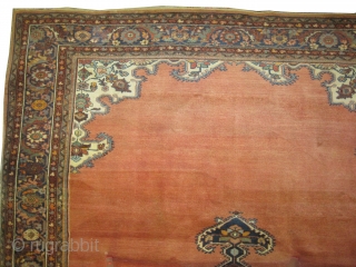 
Ziegler-Mahal Persian, knotted circa in 1905 antique. Collectors item, Size: 380 x 270 (cm) 12' 6" x 8' 10"  carpet ID: P-1399
In perfect condition, high pile, fine knotted, the knots are  ...