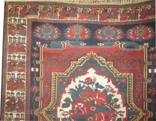 	

Baktiar Persian knotted circa in 1905 antique, Size: 336 x 190 (cm) 11'  x 6' 3"  carpet ID: P-1694
In good condition, fine knotted, the design has European influence with two  ...
