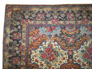 
	

Yazed signed Persian knotted circa in 1925, semi antique, 395 x 310 (cm) 12' 11" x 10' 2"  carpet ID: P-2311
Thick pile, in perfect condition, the knots are hand spun lamb  ...
