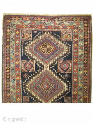 	

Shirvan Caucasian knotted circa in 1905 antique. Collector's item, 456 x 153 (cm) 14' 11" x 5'  carpet ID: W-2
Thick pile, in good condition, the knots are hand spun wool, both  ...