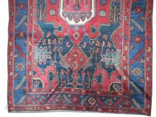 

	

Kalardash Persian knotted circa in 1910 antique, collector's item, 194 x 129 (cm) 6' 4" x 4' 3"  carpet ID: K-4042
The black knots are oxidized. The knots, the warp and the  ...