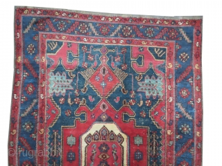 

	

Kalardash Persian knotted circa in 1910 antique, collector's item, 194 x 129 (cm) 6' 4" x 4' 3"  carpet ID: K-4042
The black knots are oxidized. The knots, the warp and the  ...