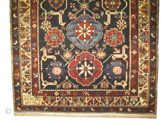 


Kouba Caucasian, dated and signed. Collector's item, 186 x 114 (cm) 6' 1" x 3' 9"  carpet ID: V-7
Thick pile, in perfect condition, the black knots are oxidized, the knots are  ...