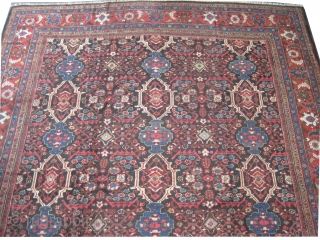 
	

Mahal Persian knotted circa in 1922 semi antique, 471 x 360 (cm) 15' 5" x 11' 10" 
 carpet ID: P-2148
The black knots are oxidized, the knots are hand spun wool, minor  ...