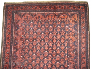  Belutch Persian circa 1918 antique. Collector's item, Size: 200 x 102 (cm) 6' 7" x 3' 4"  carpet ID: K-4792
Natural dyes, the black color is oxidized, the knots are hand  ...