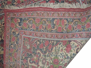 
Bidjar Halvai Persian, knotted circa in 1940, semi antique, 264 x 166 cm, carpet ID: BRDI-50
The knots are hand spun wool, thick pile in perfect condition and in its original shape.  