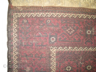 Belutch Persian circa 1925 Semi-antique, Size: 194 x 102 (cm) 6' 4" x 3' 4"  carpet ID: K-3475
Thick pile, perfect condition except at the back minor places has moth damages, the  ...