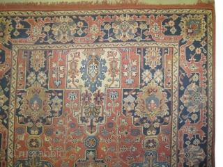 Ushak Anatolian circa 1925 Semi-antique, Size: 324 x 226 (cm) 10' 7" x 7' 5"  carpet ID: P-5678
High pile, good condition, the warp and the weft threads are 100% wool, vegetable  ...