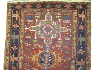 	

Karadja Persian knotted circa in 1910 antique, 129 x 98 (cm) 4' 3" x 3' 3"  carpet ID: K-5805
High pile, in perfect condition.         