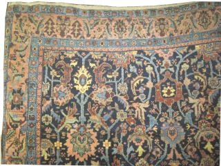 
Bakshaish Heriz Persian circa 1905 antique. Size: 328 x 250 (cm) 10' 9" x 8' 2"  carpet ID: P-1364
High pile, perfect condition, the knots are hand spun wool, vegetable dyes, the  ...