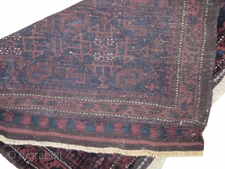 
	

Belutch Persian bag face, knotted circa in 1922, antique, collectors item, 69 x 66 (cm) 2' 3" x 2' 2"  carpet ID: BRDI-53
Thick pile in good condition, silky wool, the selvages  ...