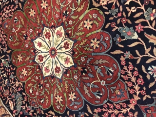 Rug# 7010, beautiful and fine 19th century antique Tabriz, cottage weave from a village near Tabriz, unique and in immaculate condition. rare in size as well as design, 
size: 457x285 cm
inquiries +61412378798  ...