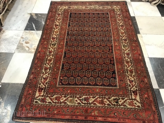 Rug#7012, Superfine & antique Malayer Ghalicheh,  late 19th century,  rare and collectable,  Size, 193x128 cm 
for shipping cost and further info on this piece call us on +61412378798 or  ...