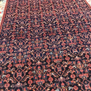 Rug#6837, 
A vintage and rare Tak-pood Seneh rug, in immaculate condition, circa 1940, 
size: 159x106 cm.
for inquiries in regards to rug info & shipping cost estimates, call me on +61412378798 or email  ...