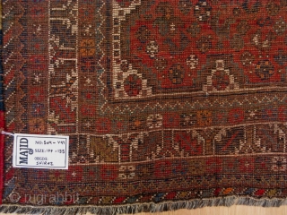 Rug no. 504: Early 20th.C Nomadic Qashqai, circa 1920, all wool, size:199x135 cm. Sourced in Shiraz, Iran, cleaned and restored on the edges. Southern Persia.
It can be shipped to anywhere in the  ...