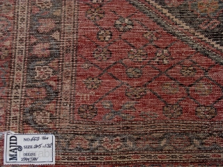 Rug No: 663- Antique Kurdi, circa 1910, rare piece, Taleghan or Qazvin area, Northern Persia. Minor restoration, in superb condition. Natural vegetable dyes. size: 205x132 cm
It can be shipped to anywhere in  ...