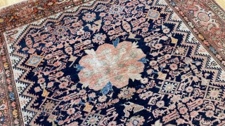 Rug# 1001JD, Antique Malayer, c.1900, Persia, size 302x166 cm
Reasonably in good condition, very much in its original condition, no holes or tears, some usual and acceptable wear areas(as the photos show). Free  ...