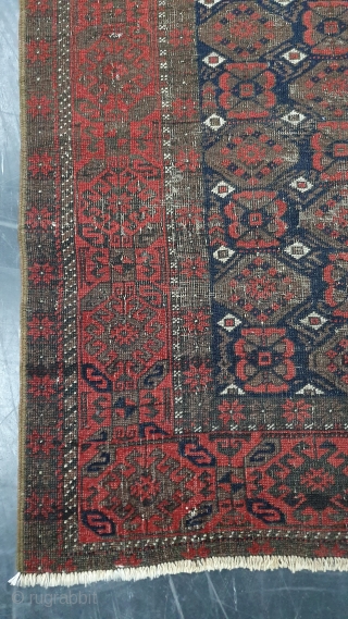 Rug# 7047, Rare and Antique Nomadic Balouch, 19th century, restored, rare & collectible, Persia, size 180x100 cm, cheap freight to anywhere in the world can be arranged, Free freight within Australia  