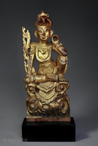 Sculpture of a Nat,
Burma

The cult of the nats is one of the important religious currents in Burma.
Pre-dating Buddhism, but also having developed through it, as this sculpture shows, the cults dedicated to  ...