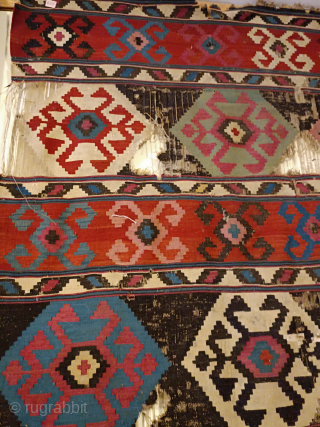 150 YEARS OLD KILIM
210*270 cm
Vegetable dye
irajalvanian13@gmal.com
free shipping with FedEx from Ankara                      