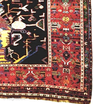 If you wisely invest in beauty, it will remain with you the rest of your life."
-- Frank Lloyd Wright, Art, Craft & Architecture
Dramatic antique rug, approx. 7.3 X 114 feet, Southwest Persia, ...