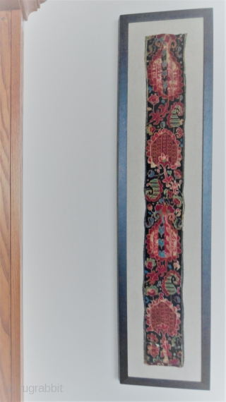 Stolen Central Asian Uzbek belt in frame when taken.
This piece taken from my New York apartment while I was away One year ago. If it is offered to you or you see  ...