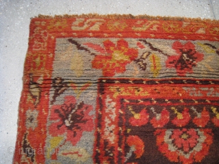 A Koulah Rug, 6' 10" x 3' 7", signed and dated 1901, in excellent original condition.                 