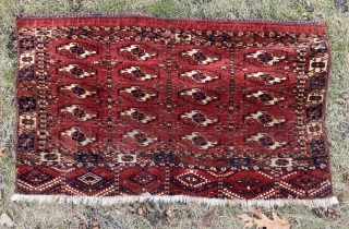 Sweet Tekke chuval in good condition. Great saturated colors. Inexpensive! 43” X 25”                    