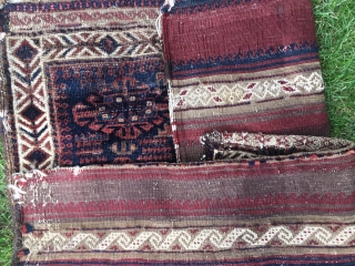 Baluch bag - Here's a great old one. Far earlier than most. The back alone is worth having. I got this from Tom Cole many moons ago. Its your turn to enjoy  ...