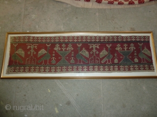 Wonderful classic Azzemour embroidery, good condition, 105 x 30 cm                       