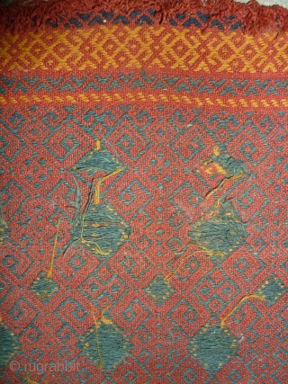 Rare central asian flat weave                            