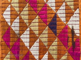 Great Phulkari, like a sampler with all the classic motives                       