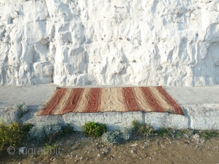 Flatwoven rug from northern afghanistan, very nice colours,                         