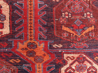 Afshar Bagface,50x120cm,unusual pallete of beautiful all natural colors,fine weave,great example of this group.                    