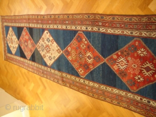 Azerbaijan Runner, circa 1900

Nice colours

Good Condition

4.03 m x 1.08 m                       