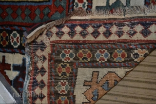 Antique Kuba runner, c. 1880.   3.37m x 1.08m. This item was formerly featured in a Rippon Boswell auction in 1993. A screenshot of its listing in that auction has been  ...