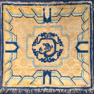 Chinese mat, 18th c., worn, some repiling, ex-Herrmann (see cat. IX, pl. 103a)                    