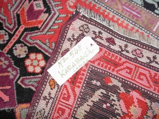 387 x 125 cm  Antique Karabagh Caucasus runner.
In very-very good condition, full pile and not
problems for this carpet. 
More pictures on request. Thanks for your at-
tentio to my carpets' inventory.
All the  ...